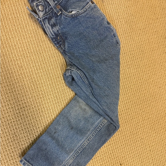 Lot of 2 Size Junior 8 Stylish Blue Denim Jeans Pair - Picture 3 of 8